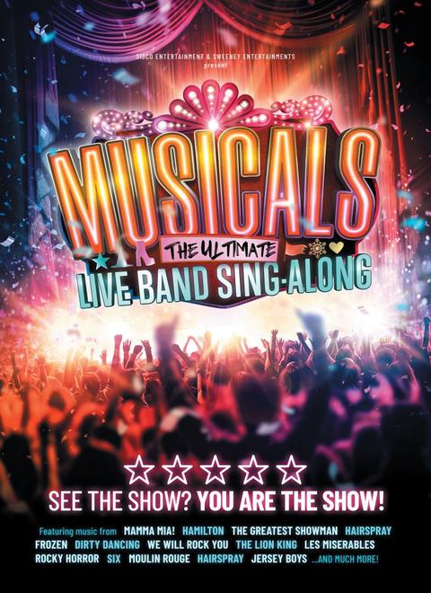 MUSICALS – The Ultimate Live Band Sing-a-long