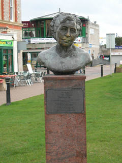 Agatha Christie Sculpture